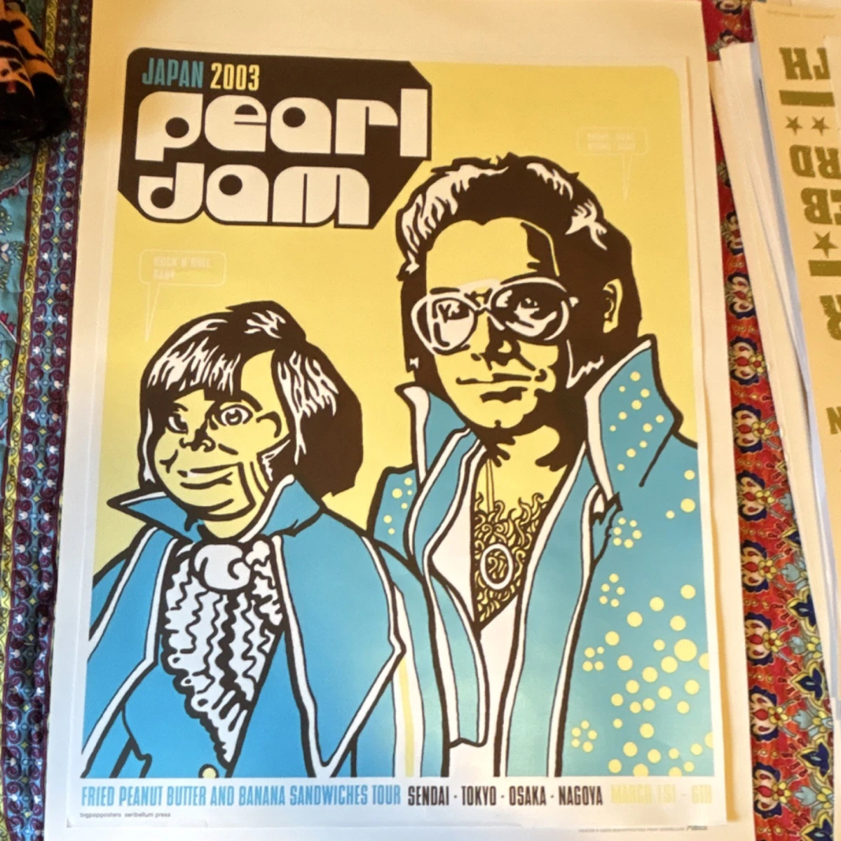 Pearl Jam Poster 2003 for sale | eBay