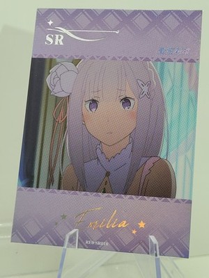 Re.Zero - Emilia SR016 Anime Manga Sammelkarte CCG