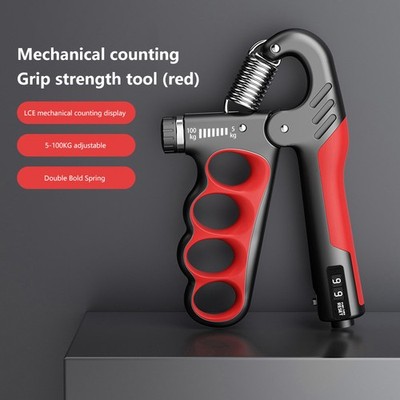 5-100Kg Hand Gripper Gym Wrist Expander Hand Strengthener Adjustable Dynamometer