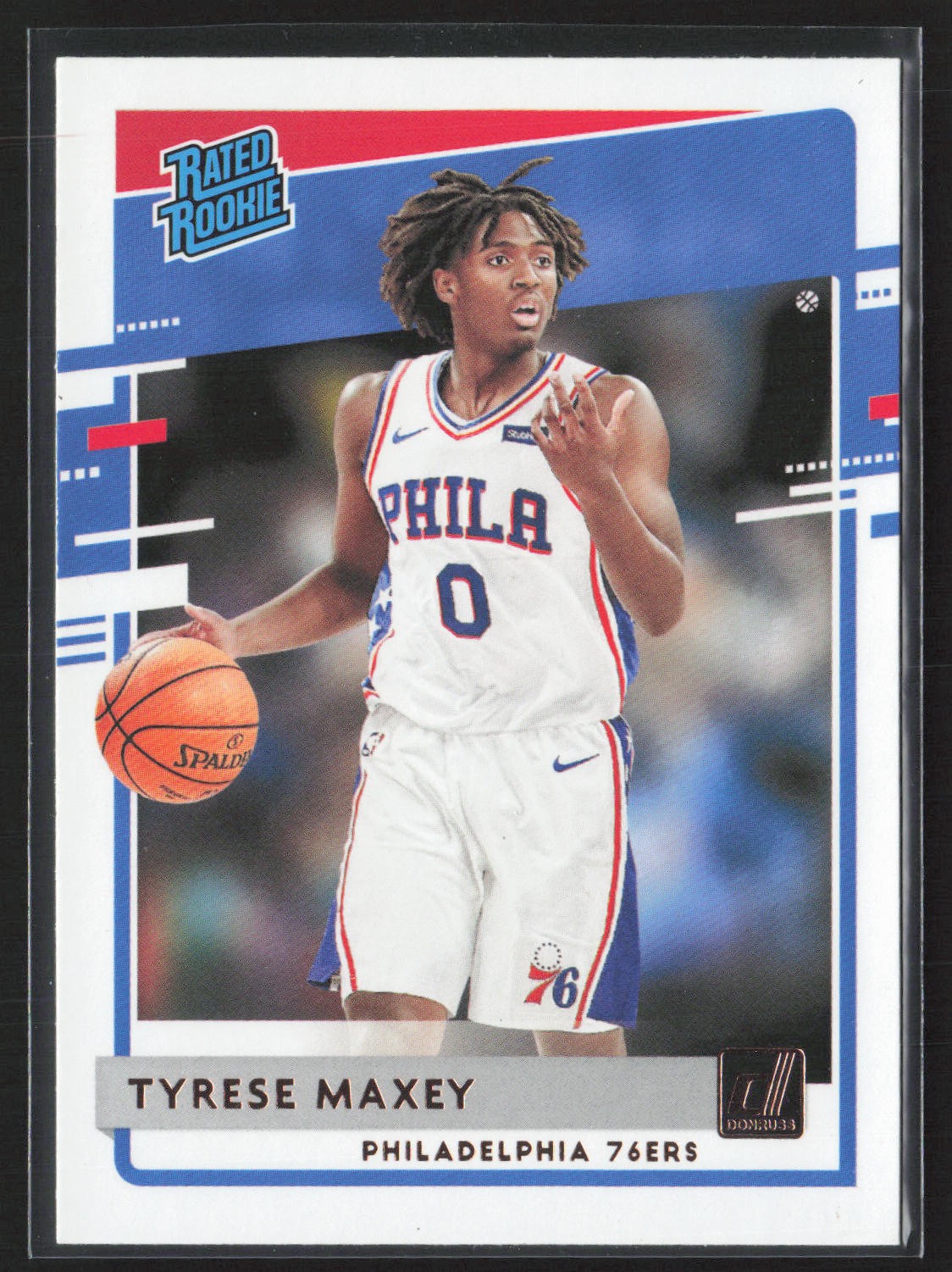 2020-21 Donruss #211 Tyrese Maxey