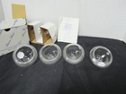 Princess House Heritage Crystal Tealight Floating Holders Set Of 4 NIB #181