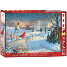 eurographics Cardinal Winter 1000 Piece Puzzle