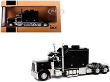 2002 PETERBILT 379 CUSTOM TRUCK BLACK 1/64 DIECAST MODEL BY IXO 64TR016B