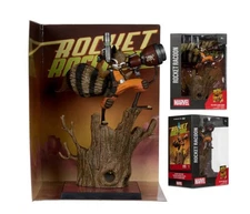 Marvel Wave 7 Rocket Racoon A Chasing Tale #1 1:6 Scale Posed Figure with Scene