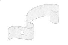 Luftfilterbefestigung OE MAZDA PE01-13-3A6 MAZDA 3 (BL) 2 2009-2012