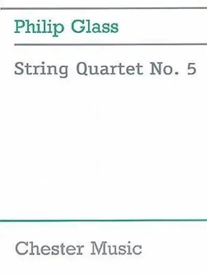 Philip Glass | Glass: String Quartet No. 5 Score | Broschüre | Englisch (1999)