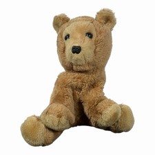 Dakin 1976 Teddy Bear Plush Stuffed Animal 10 in Made in Korea Tan Brown