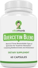 VitaMonk Quercetin Complex - 3 Bioactive Forms of Quercetin - Isoquercetin Qu...