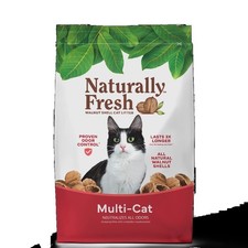 Eco-Friendly Walnut Cat Litter Natural Clumping Multi-Cat Odor Control 26