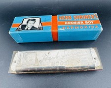 Vintage 1950s M. Hohner Herb Shriner's Hoosier Boy Harmonica Instrument
