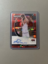 2020 Panini Prizm Draft Picks ALEKSEJ POKUSEVSKI #PA-AP Prospect Red Ice Auto RC