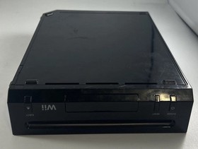 Wii RVL-101 Black Console Bundle Remotes Nunchucks & Safari Rescue Game TESTED