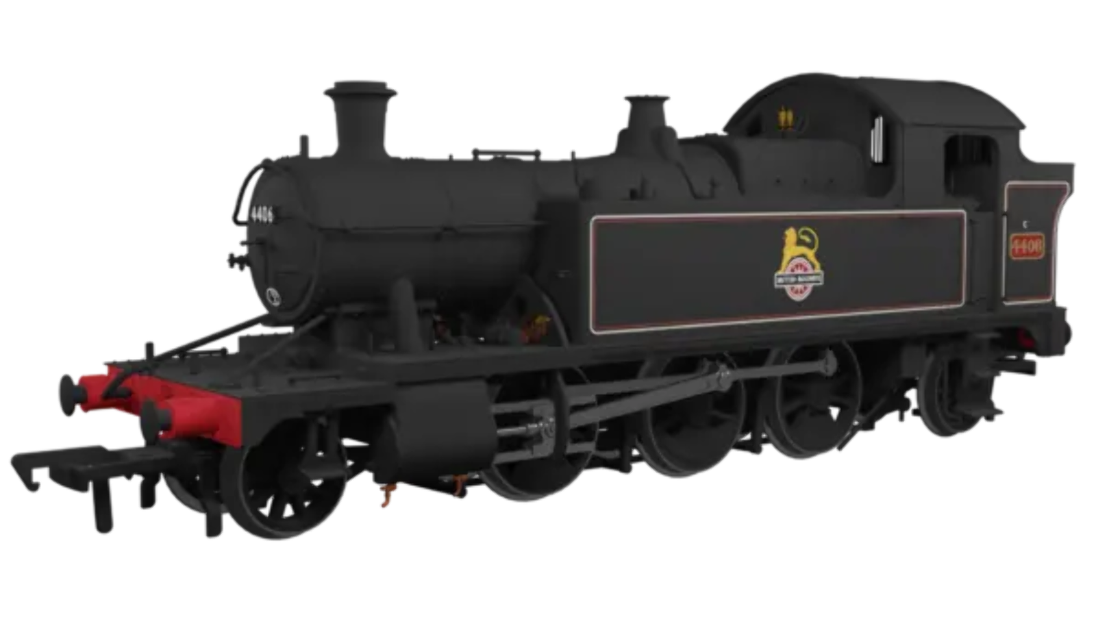Rapido Trains 951507 OO Gauge GWR 44xx No.4406 BR Early Crest Lined Black DCC SO