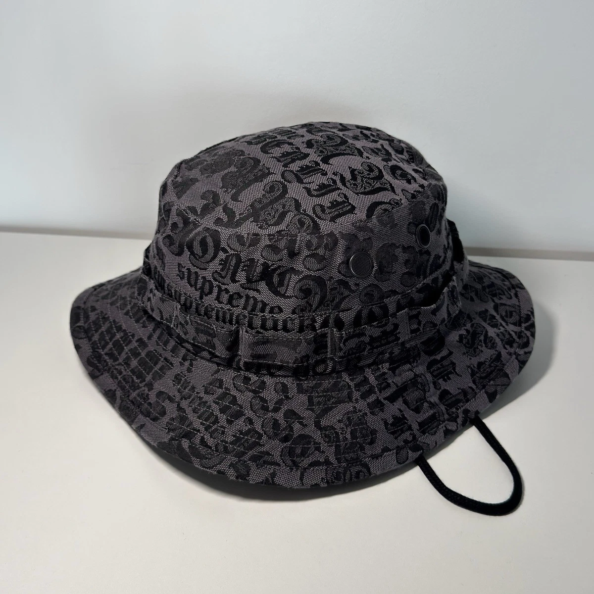 Supreme Men's Black Bucket Hats for sale | eBay