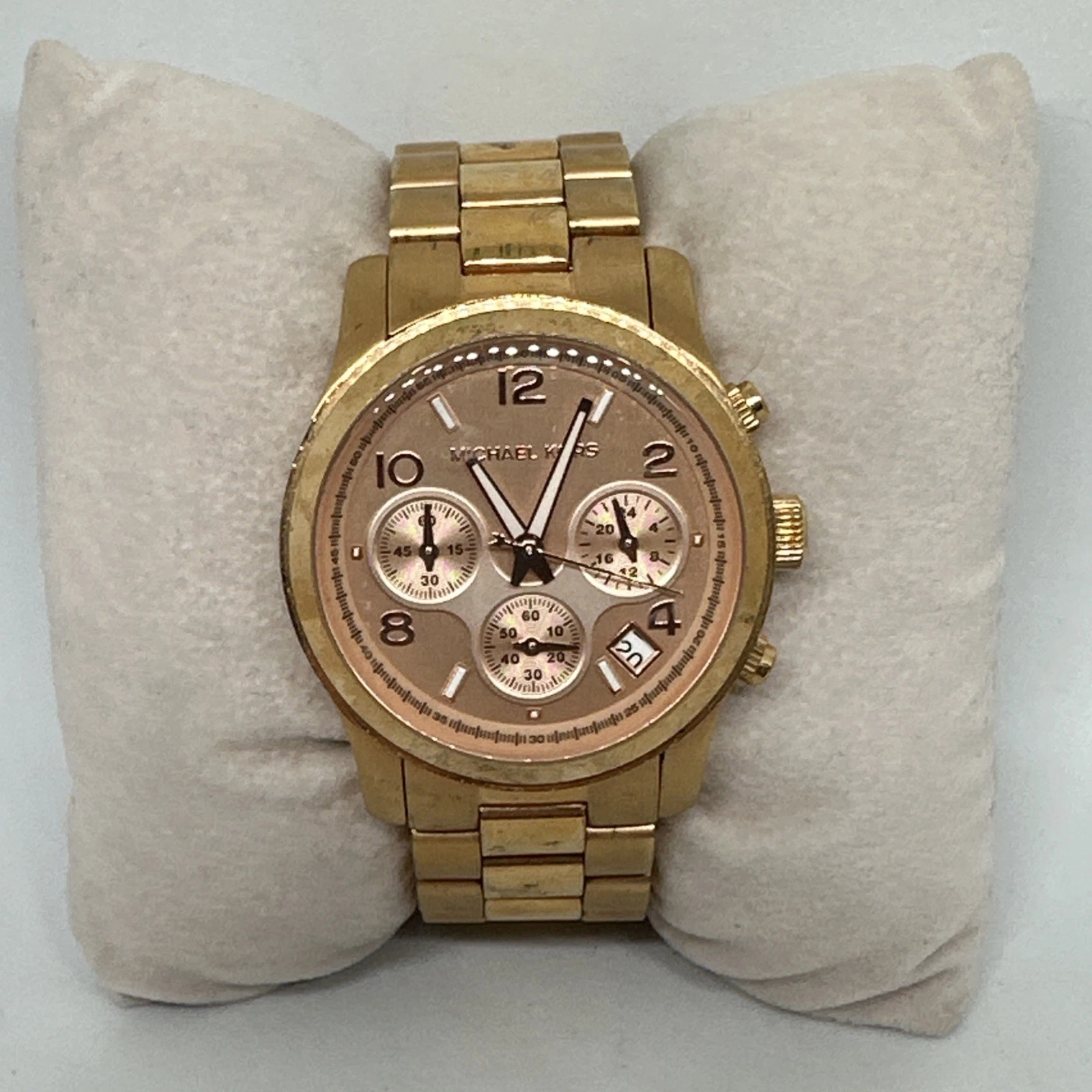 Orologio Michael Kors Runway MK5128 Donna Acciaio Inox Quadrante Analogico Quarzo HME534