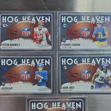 2025 Panini Absolute - Hog Heaven Dart, Mahomes, Hunter, Jones, And Ferguson