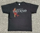 Y2K 2010 Dante's Inferno PSP Playstation Video Game Anvil T-Shirt Size (XL)