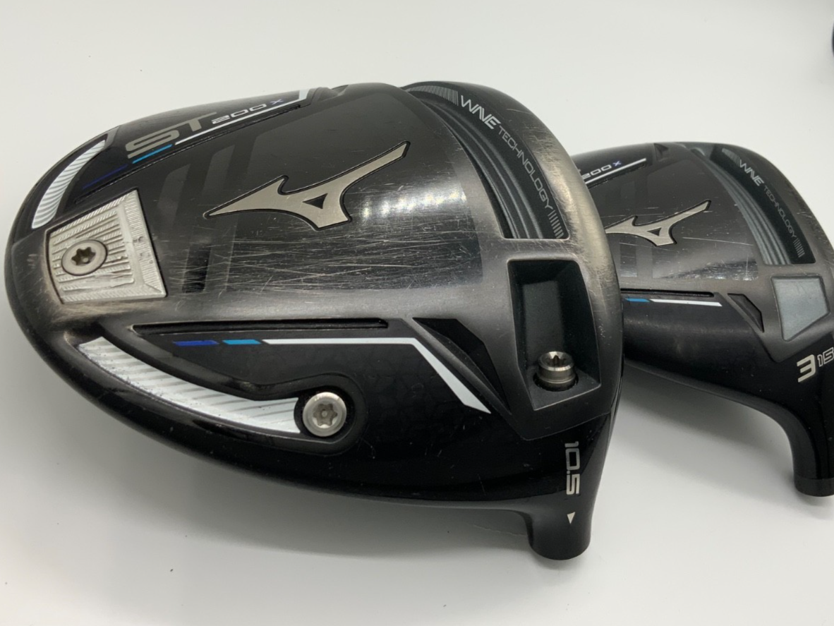 ST 200X  1W 10.5 & 5W  ミズノ　Mdusion S MIZUNO GOLF ST200X 1W:10.5° + 3W:15° 2Head Only F/S DDP From JAPAN