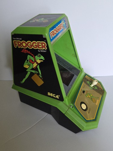 Vintage - 1982 Frogger Tabletop Mini Arcade by Coleco/Sega - #2393 - Tested