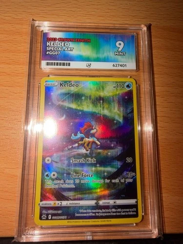 Pokemon - Keldeo GG07/GG70 - Crown Zenith Special Art - Ace 9