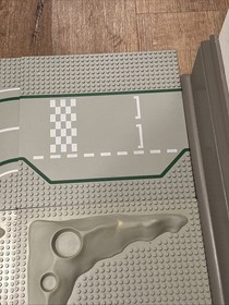 Huge Lot Of 33 Vintage Lego Grey Lunar Space, Road, Green Base Plates