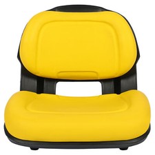 Yellow Plastic Seat For John Deere X500 X520 X530 X540 X570 X580 #AM136044