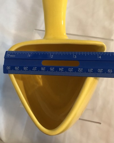 California Pottery Extra Touch FTD Yellow Tea Light Burner Fondue Sauce Warmer - Picture 12 of 12