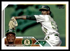 Dany Jimenez 2023 Topps Series 1 # 164 Base Oakland Athletics