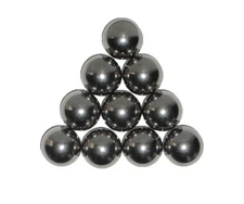 Ten 1" Inch Soft Polish Carbon Steel Bearing Balls Can be machined