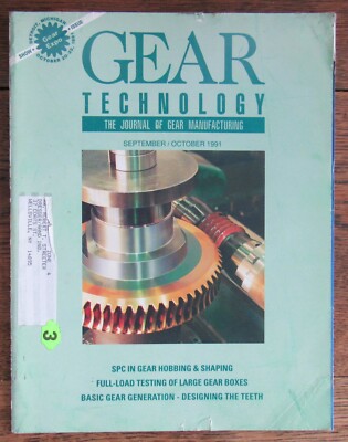 Gear Technology The Journal of Gear Manufacturing Vol. 8 No. 5 Sept   Oct 1991
