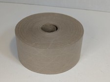 Kraft Gummed Paper Tape Reinforced Water Activated 4 Rolls, 2.75" x 400' Each