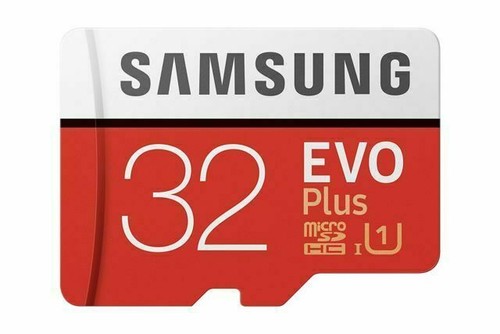 Samsung 16GB EVO Micro SD HC UHS-I Card Read Speed 48 mb/s Write