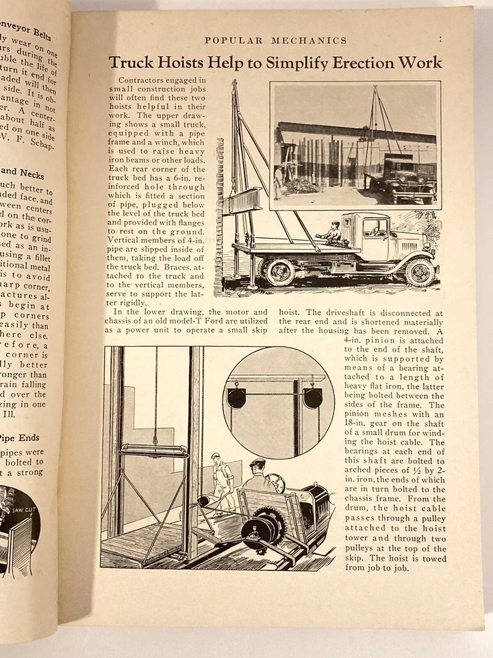 1935 - 1936 Popular Mechanics Shop Notes Volume XXXII Metal Working Wood Working Foto 3 de 4