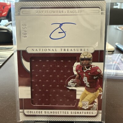 2023 Panini National Treasures Collegiate - College Silhouettes 2023 Panini National Treasures Collegiate - College Silhouettes