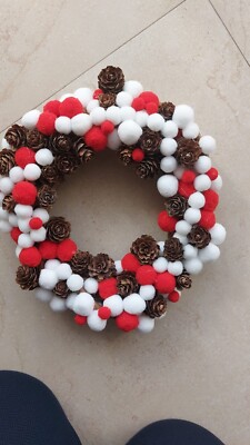 Handmade Customizable Star Christmas Garland Outdoor 20cm