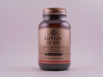 Solgar Lutein 20mg 60 Softgels