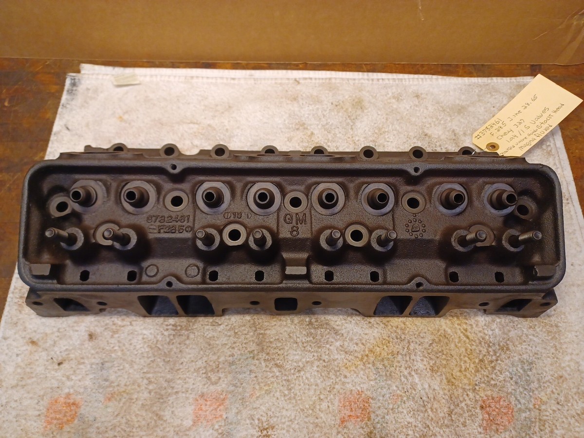 OEM GM 3782461 327 Cylinder Head Small Block Chevy Camel Hump | eBay