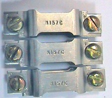 3 ea General Electric Overload Thermal Unit Heating Element CR123K157C NOS NIB