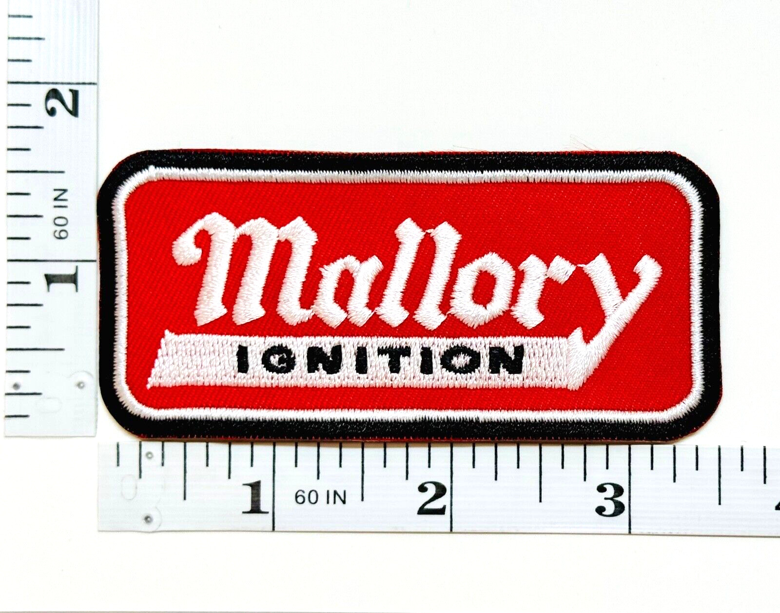 Embroidered Patch Ignition Racing Mallory NEW Ironon