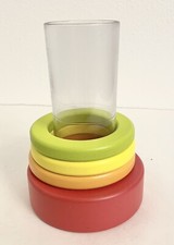 LOVEVERY THE EXPLORER PLAY KIT MONTHS 9-10 CLEAR TUBE STACKING RINGS MONTESSORI