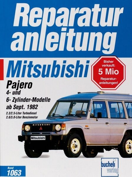 Thumbnail - Reparaturanleitung Mitsubishi Pajero Ab 1982 Handbuch Reparatur/buch