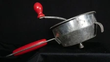 Foley Food Mill Red Handle 5 1/2" Vintage