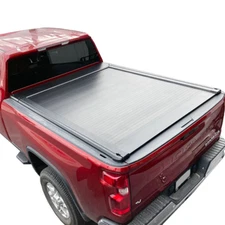 Auto Retractable Tonneau Cover For 2020-26 Silverado/Sierra 2500 3500 6.8ft Bed