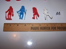 Vintage MPC Toy Plastic ASTRONAUTS - Lot AB