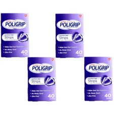 POLI GRIP COMFORT SEAL STRIPS      40EA (Pack of 4)