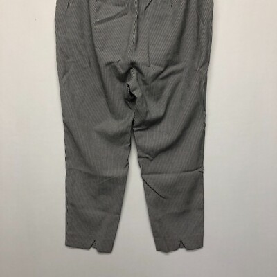 J Jill Women Pull On Essential Slim Ankle Pants Size 18 Gray