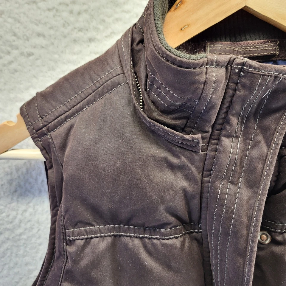 Chaleco Abercrombie Fitch Niñas Grande Plumón de Ganso Puffer Alce Retro Y2K Preppy Foto 4 de 4