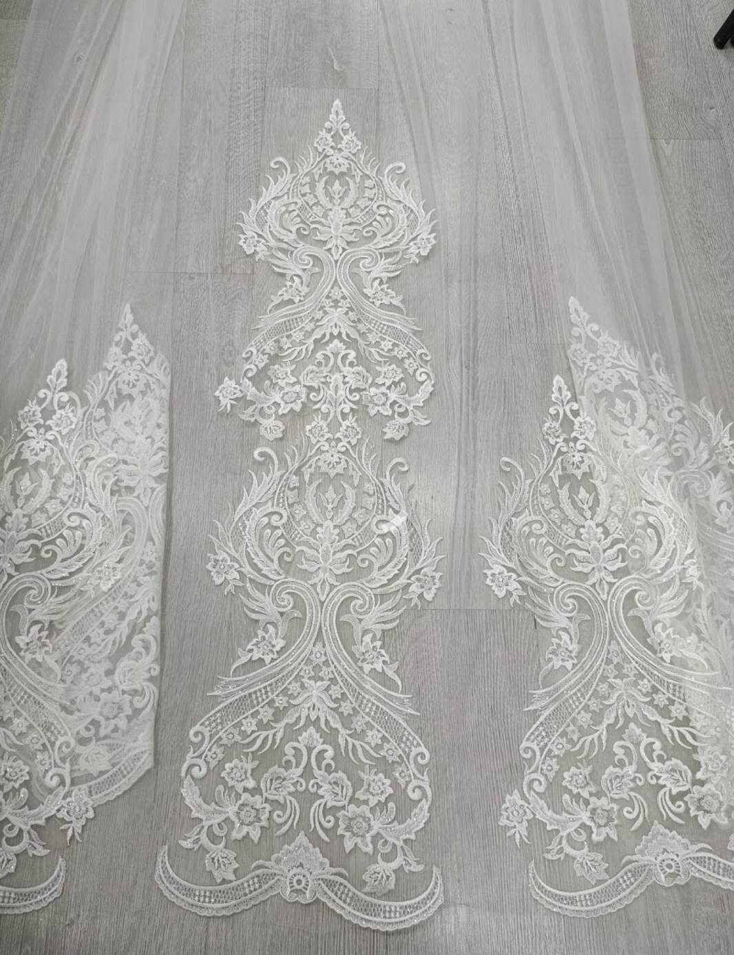 wedding dress white ivory gorgeous A line  image 4