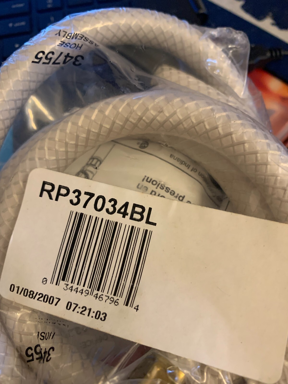 Delta RP37034BL OEM Quick Connect Vegetable Spray Hose eBay
