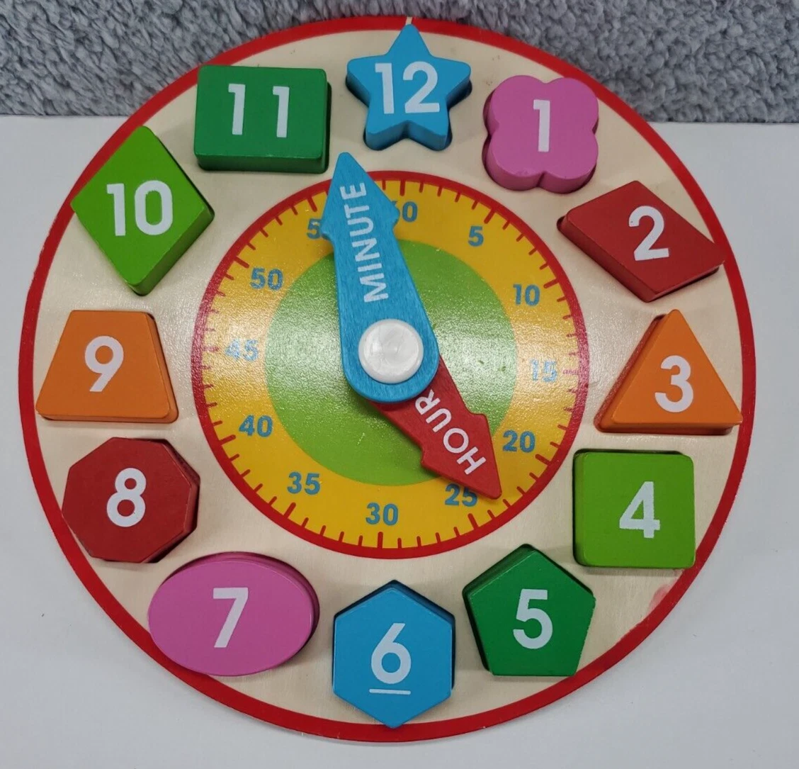 Melissa & doug shape sorting clock new arrivals
